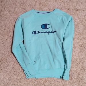 Champion Light Blue Sweatshirt
